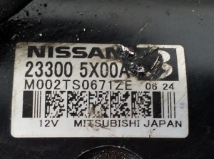 NISSAN Navara (2005–2015) Anlasser M002TS0671ZE - 4