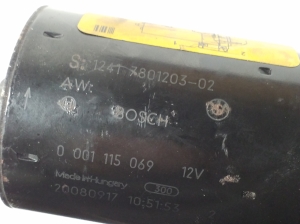 BMW 5 SERIES E60 (2003–2010) Anlasser 7801203 - 4