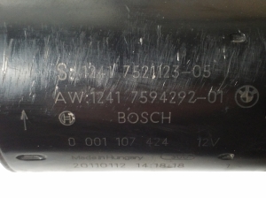 BMW 3 SERIES E90 (2004–2013) Starter 7521123 - 5