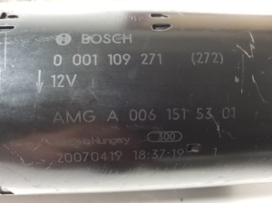 Mercedes Benz S-Class 221 (2005–2013) Starteris A0061515301 - 2