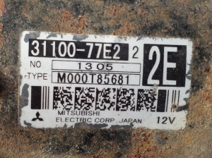 Suzuki Grand Vitara I (1998–2005) Starter 3110077E2 - 4