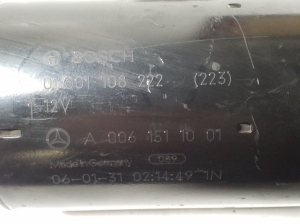 Mercedes Benz SLK-Class 171 (2004–2011) Starter A0061511001 - 4
