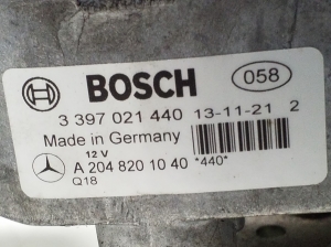 Mercedes Benz E-Class W207 (2009–2017) Scheibenwischermechanismus A2048201040 - 4