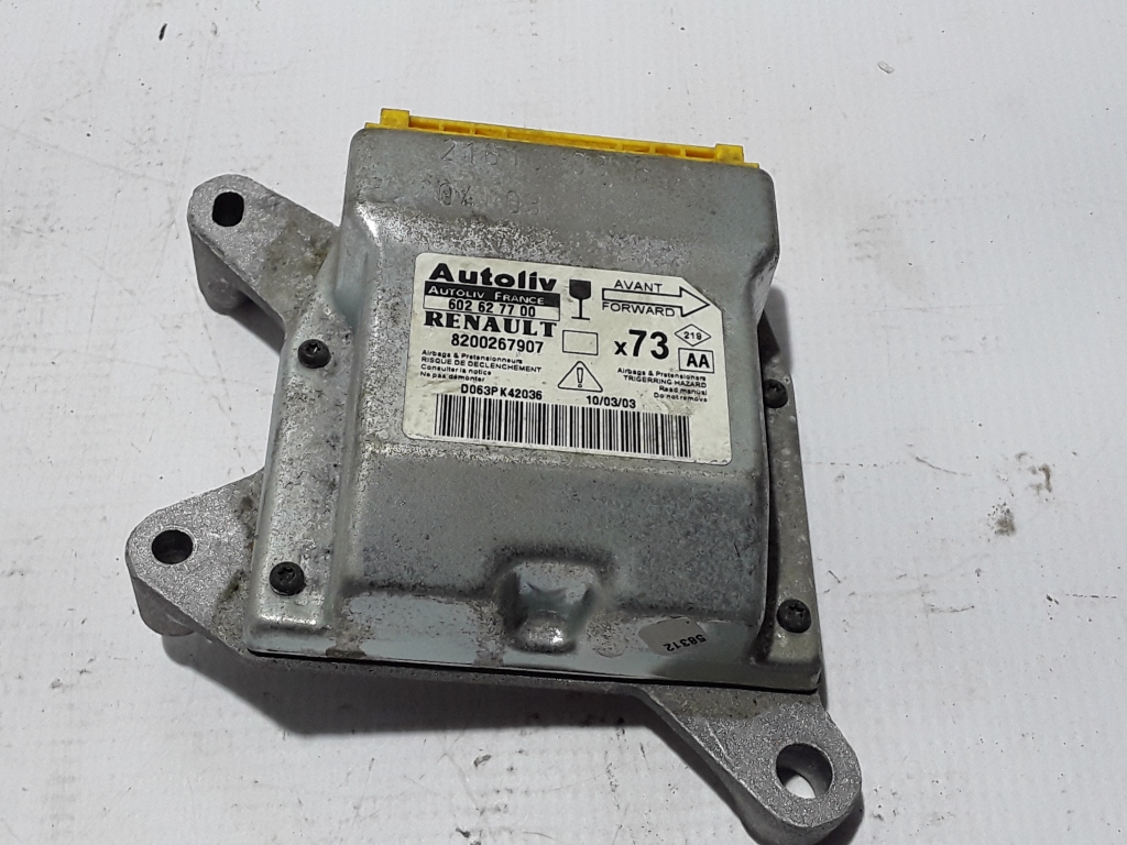 RENAULT Vel Satis 1 generation (2002-2009) SRS Control Unit 8200267907 22384129