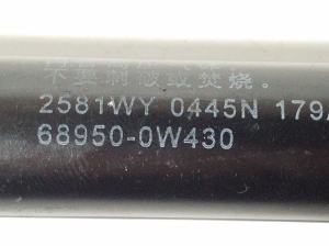 TOYOTA Prius W20 (2003–2011) Heckklappendämpfer 689500W430 - 2