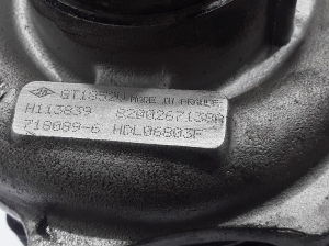 RENAULT Vel Satis (2002–2009) Turbīna 8200267138 - 2