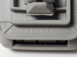 Mercedes Benz C-Class 204 (2007–2014) Dachinnengriff A2048100051 - 2