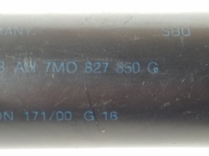Volkswagen Sharan (1995–2010) Heckklappendämpfer 7M0827550G - 2