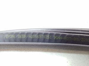 Mercedes Benz C-Class 205 (2014–2021) Rear side door seal on the door A2056970251 - 2
