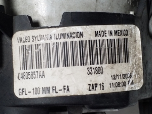 Chrysler Voyager IV (2001–2007) Front daytime running light 04805857AA - 2