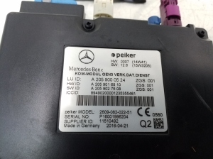 Mercedes Benz C-Class 205 (2014–2021) Juhtplokk A2059000524 - 4