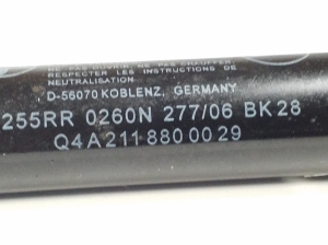 Mercedes Benz CLS-Class 219 (2004–2010) Hood prop/gas strut A2118800029 - 2