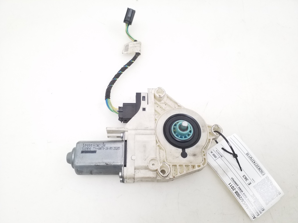 AUDI A6 C6/4F (2004-2011) Rear Right Door Window Control Motor 4F0959801C 25073421