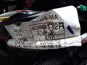 RENAULT Megane III (2008–2016) Vadu instalācija 403882172R - 2