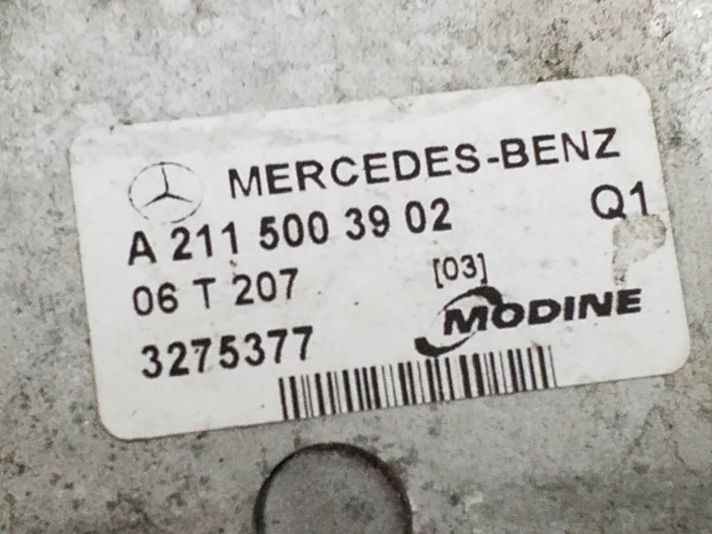 MERCEDES-BENZ CLS-Class C219 (2004-2010) Intercooler Radiator A2115003902 21905326
