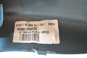 Peugeot 207 (2006–2015) Side mirror cover 96801948U3 - 2