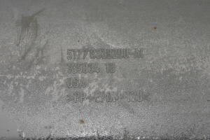 BMW X5 E70 (2006–2013) Exterior sill trim - 2