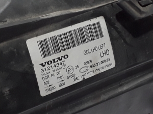 VOLVO S80 II (2006–2016) Scheinwerfer vorne 31214347 - 3