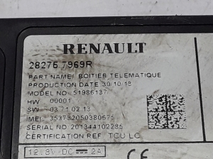 RENAULT Laguna III (2007–2015) GPS control unit 282757969R - 2