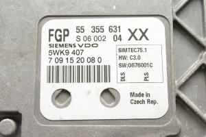 Opel Vectra C (2002–2008) Engine control unit 55355631 - 3