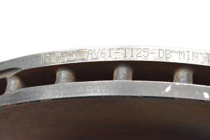 Ford Focus (2011–2018) Front brake disc AV611125DB - 2