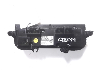 Volkswagen Golf VII (2012–2026) Heater control panel 5G0907426T - 2