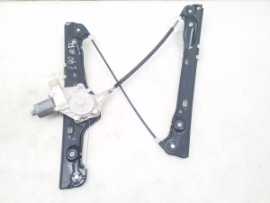 Front door window regulator and its parts