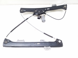 Front door window regulator and its parts