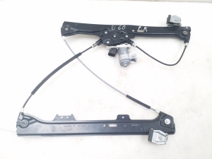 Front door window regulator and its parts