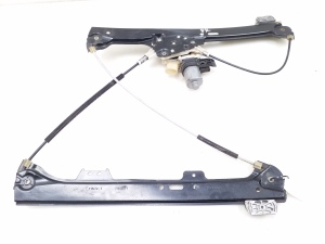Front door window regulator and its parts