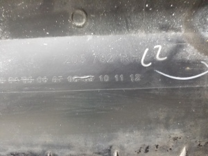 BMW X3 F25 (2010–2017) Zierleisten der hinteren Seitentüren 7205782 - 3