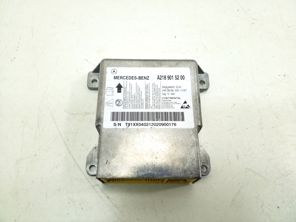 MERCEDES-BENZ CLS-Class C218 (2010-2017) SRS Control Unit A2189015200 20387644