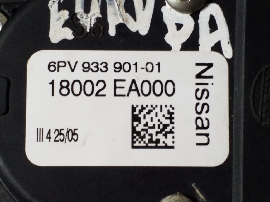 NISSAN Pathfinder R51 (2004-2014) Throttle Pedal 6PV93390101 21908588