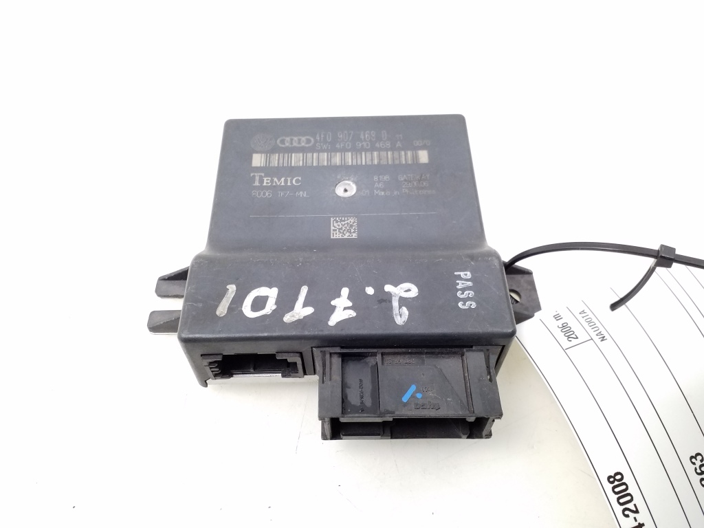 AUDI A6 C6/4F (2004-2011) Other Control Units 4F0907468D 25074694