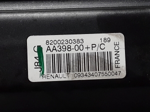 RENAULT Scenic (2003–2010) Kaassõitja turvapadi armatuurlauas 8200230383 - 3