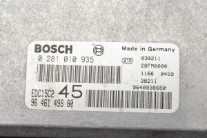 Peugeot 307 I (2000–2009) Engine control unit 9646149880 - 2