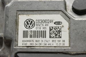 Seat Cordoba (2003–2010) Motorsteuergerät 03C906024H - 4