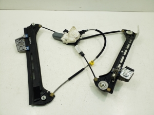 Front door window regulator and its parts