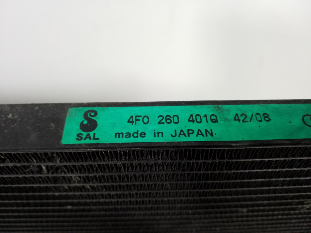 AUDI A6 C6/4F (2004-2011) Oro kondicionieriaus radiatorius 4F0260401Q, 4F0260403Q 21910319