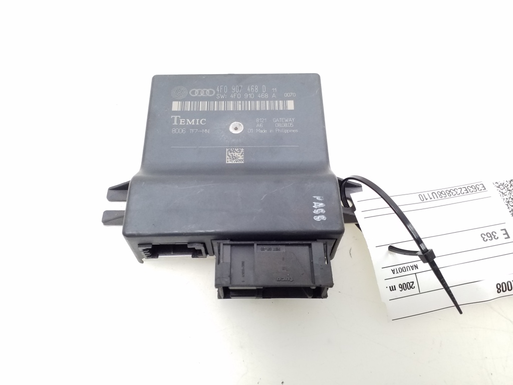 AUDI A6 C6/4F (2004-2011) Other Control Units 4F0907468D 25075140