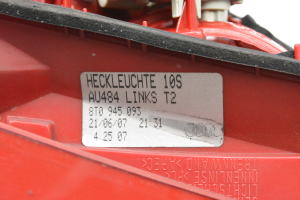AUDI A5 (2007–2016) Rückleuchte Heckleuchte innen 8T0945093 - 4