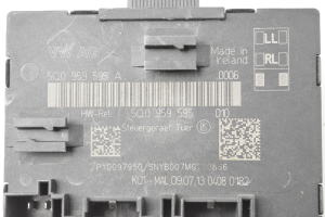 AUDI A3 8V (2012–2020) Rear side door control unit 5Q0959595A - 2