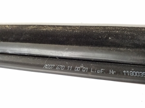 Mercedes Benz E-Class W207 (2009–2017) Rear quarter window outer molding A2076701100 - 5