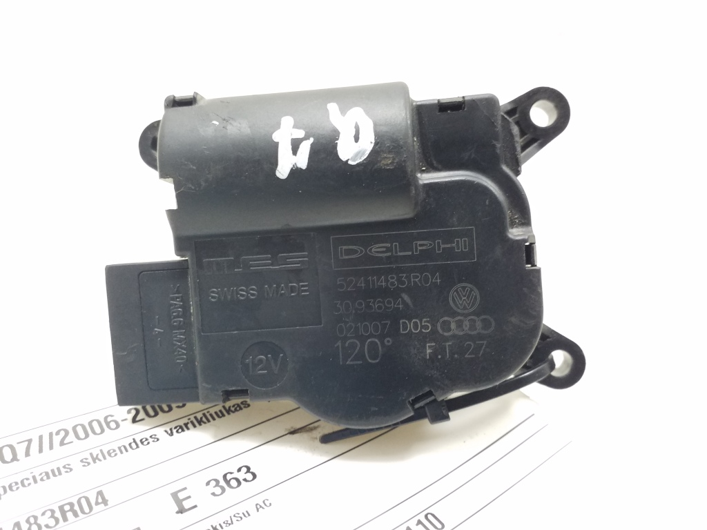 AUDI Q7 4L (2005-2015) Задвижващ механизъм на клапата на вътрешния нагревател 52411483R04 25075555