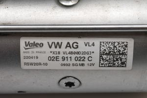 Volkswagen Tiguan (2017–2026) Starteris 02E911022C - 3