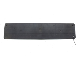   Front bumper number plate holder 