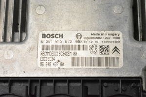 Peugeot 308 (2007–2015) Motorsteuergerät 9664843780 - 3