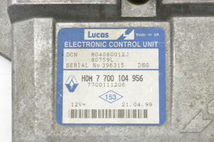 RENAULT Clio II (1998–2005) Engine control unit 7700104956 - 3