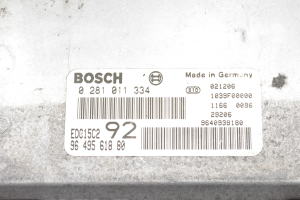 Citroen C8 (2002–2008) Motorsteuergerät 9649561880 - 3