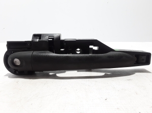 Front door external opening handle and its details